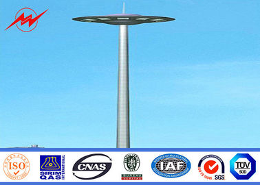 Chiny Custom 40m Polygonal Stadium Football High Mast Lighting Pole For Football Stadium with 60 Lights dostawca