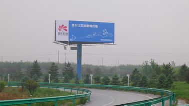 Chiny Commercial Digital Steel Structure Outdoor Billboard Advertising, 6M Wysokość 10nm Grubość dostawca