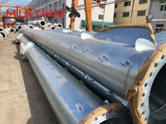 Chiny 16m 18m wysokość stożkowa prąd elektryczna grubość 5 mm grubość ASTM A123 Standard galwanizacji dostawca