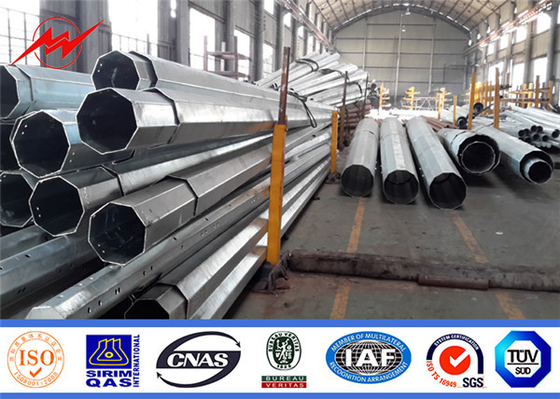 Chiny 69kv Tranditional Galvanized Distribution Metal Utility Poles Filipiny dostawca