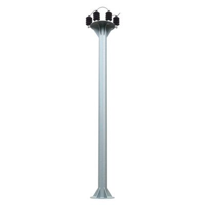 Jakość  ASTM A123 Galvanized Steel Power Pole with 50 Years Lifetime and Climb Accessories for Durable Power Distribution fabryka