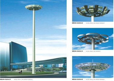 12 side poles painting High Mast Pole including lighting fixture dostawca
