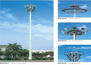 12 side poles painting High Mast Pole including lighting fixture dostawca