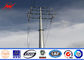 Cheapest telecom tower Steel Utility Pole for 120kv overheadline project dostawca