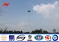 30m multisided hot dip galvanized high mast pole with lifting system dostawca