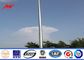 30m multisided hot dip galvanized high mast pole with lifting system dostawca