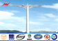 15M LED High Mast Light Pole Highway / Airport High Mast Lighting Pole ISO 9001 dostawca