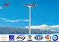 70 meters in height High Mast Pole with circular lantern panel for flood lighting dostawca