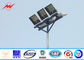 20 Meter Raising Lowering High Mast Pole , Steel Wire Cables Stadium Light Pole dostawca