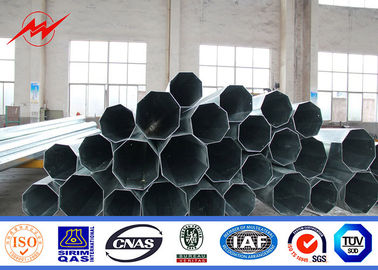 Explosion - proof 13m 1250dan Electrical Steel Utility Pole 2.5m Cross Arm dostawca