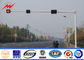 Safety Single Arm 5M Guiding LED Traffic Lights Signals For Highway dostawca