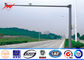 5m Powder Coating Gr50 LEDTraffic Light Signals , Driveway LED Stop Lights dostawca