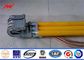 Weld Copper Ground Rod Threaded 1000mm 1200mm 1500mm Copper Earth Rod With Accessories dostawca