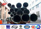 OEM Round Steel Utility Pole 15m 20kn Steel Transmission Poles dostawca