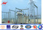 Taper Steel Utility Poles Tubular Steel Pole For 220kv Transmission Line dostawca