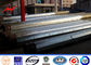 Round Steel Utility Pole 5mm 20m Electrical Utility Poles Customized dostawca