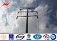 11kv Transmission / Distribution Galvanized Electrical Steel Power Pole 5m Height dostawca
