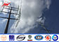 320kv Metal Utility Poles Galvanized Steel Street Light Poles  Certification dostawca