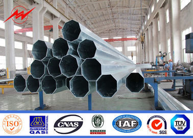 110kv Electrical Transmission Galvanized Power Pole Hexadecagonal Hot Rolled Steel dostawca