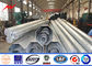 400 KV Steel Utility Galvanized Steel Poles With Shock Resistance Power Line dostawca