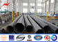 ISO 9001 69 kv Electrical Transmission Line Pole ASTM A572 Steel Tubular dostawca