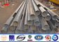 18m Power Transmission Line Steel Utility Pole Metal Utility Poles With Angle Steel dostawca