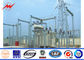 10kV Hot Dip Galvanized Electric Power Transmission Line Tubular Steel Poles dostawca