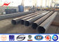8M 5 KN 3 mm Thickness Steel Tubular Pole For Electrical Distribution Line Project dostawca