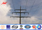 36M High Tension 8mm Thickness Steel Tubular Power Pole For Electricity distribution dostawca
