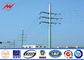 11.8m - 1250dan Electricity Pole Galvanized Steel Pole 14m For Electric Line dostawca
