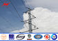 Tapered Electrical Steel Power Transmission Poles With Cross Arms dostawca