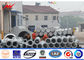 Hot Dip Galvanized Electrical Transmission Poles With 50 Years Life Time dostawca