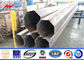 400kv Hot Pipe Galvanized Steel Power Pole Power Transmission Steel Pole dostawca