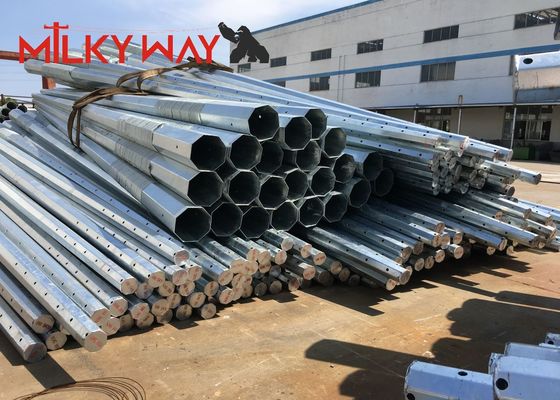 9m klasa5 klasa6 słup elektryczny Gotowa galwanizowana stal do dystrybucji dostawca