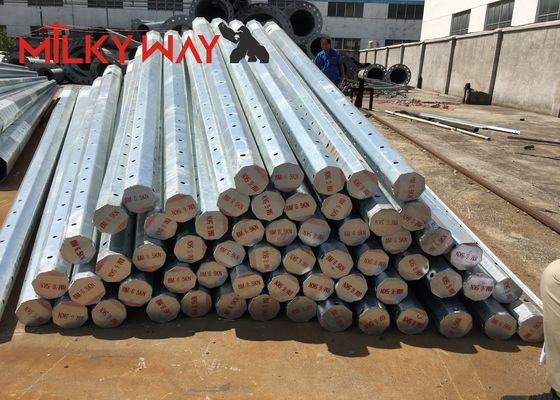 9m klasa5 klasa6 słup elektryczny Gotowa galwanizowana stal do dystrybucji dostawca