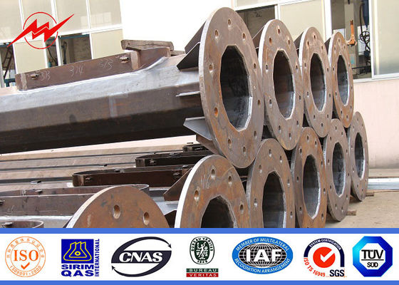 50-metrowy obraz oświetlenia centrum sportowego z masztem i systemem podnoszenia