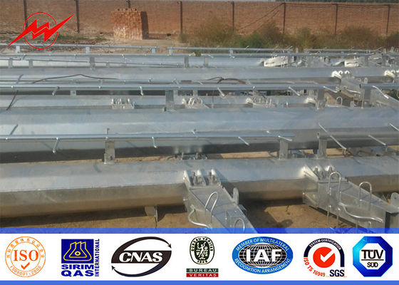 Stal 14M ocynkowana Zasilanie elektryczne Pole typu Pogrzeb z betonową podstawą