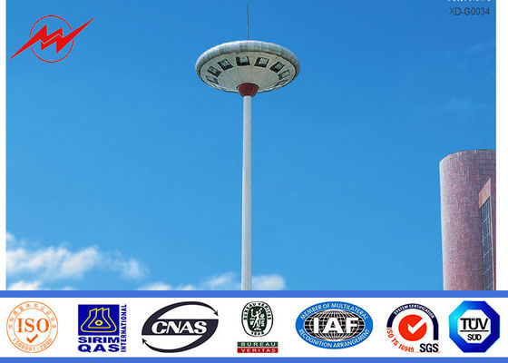 Malowanie stożkowe Wieszak 35M o wysokim masztie do oświetlania portów morskich za pomocą wciągarki