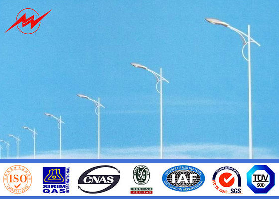Oświetlenie parków 10M z jedną ramą ze stali ocynkowanej Q345