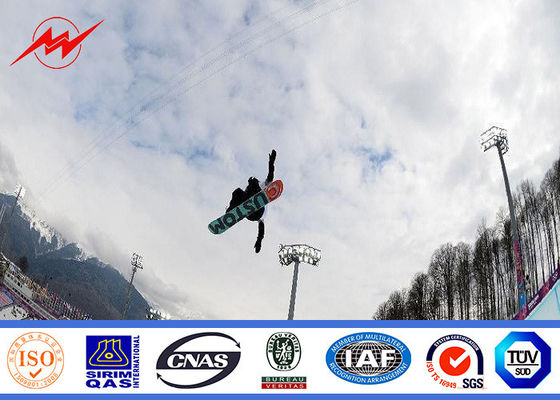 25m wysokiej jakości oświetlenie placu plafon z systemem podnoszenia