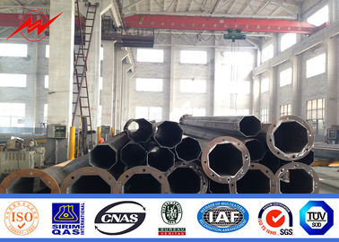 69kv Przekaz mocy Elektryczny słup stalowy Gorąca galwanizacja powłoka powłoka