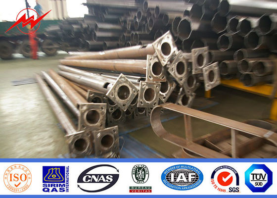 Outdoor Hot Dip Galvanization High Mast Park Light Pole / High Mast lighting Tower