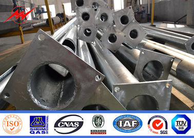 69KV 11m Roadside Tubular Street Light Słup z banerem reklamowym