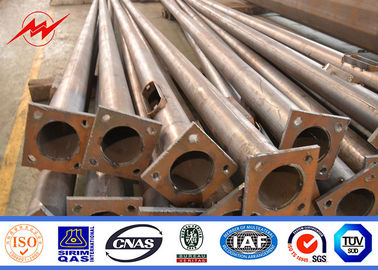 69KV 11m Roadside Tubular Street Light Słup z banerem reklamowym