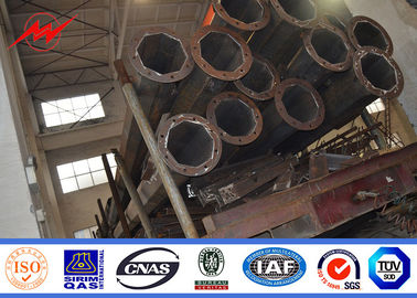 69KV 11m Roadside Tubular Street Light Słup z banerem reklamowym