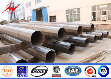 30m Oświetlenie parkingu Wielokątny słup światła słonecznego z okrągłym panelem lampy