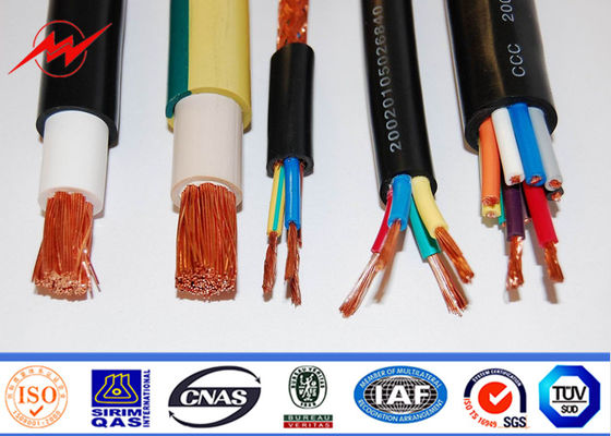 Copper Aluminum Alloy Conductor Electrical Power Cable ISO9001 Cables And Wires