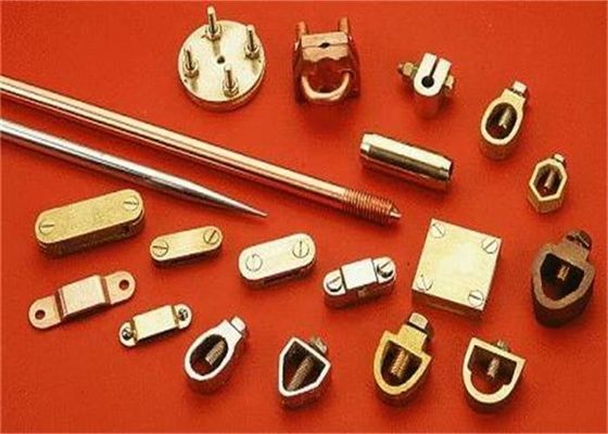 Zgodny z UL miedziany pręt uziemiający o grubości 0,25 / 0,3 mm