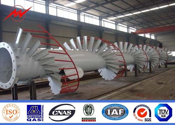Telecommunication High Voltage Transmission Towers Hot Dip Galvanization