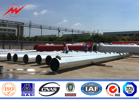 16m 800dan ASTM/A123 Galwanizing Standard Electrical Power Pole